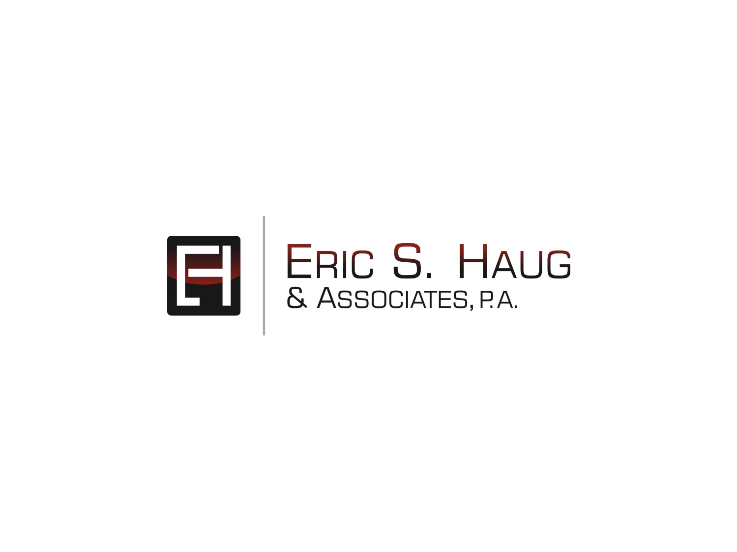 Logo Design by ideartery for Eric S. Haug Law & Consulting, P.A. | Design #198529