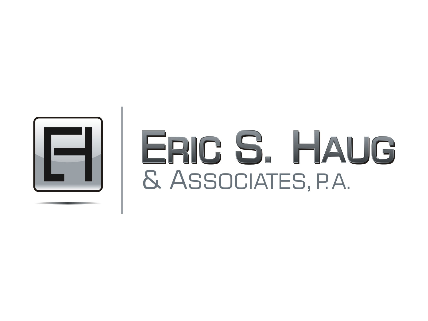 Logo Design by ideartery for Eric S. Haug Law & Consulting, P.A. | Design: #201264