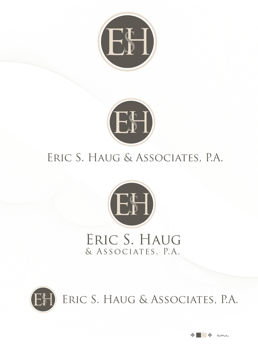 Logo Design by WAkland for Eric S. Haug Law & Consulting, P.A. | Design #192628