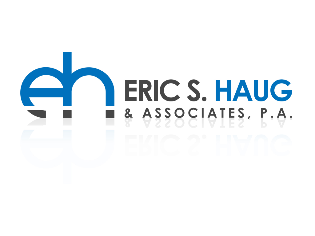 Logo Design by HyperTime Studio for Eric S. Haug Law & Consulting, P.A. | Design #186004