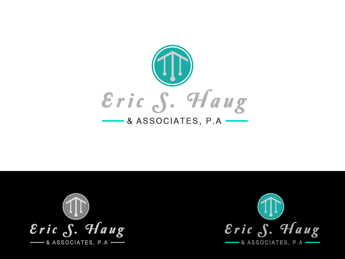 Logo Design by Olisoft for Eric S. Haug Law & Consulting, P.A. | Design #190206