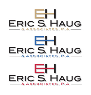 Diseño de Logo por Innerworld Designs ltd. para Eric S. Haug Law & Consulting, P.A. | Diseño: #192246