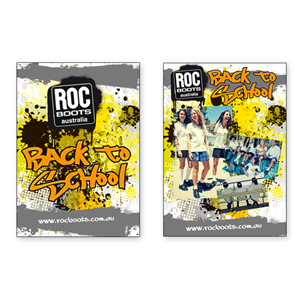Poster Design by JMD for ROC BOOTS | Design: #1242817