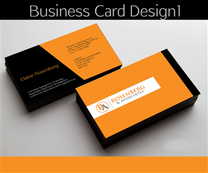 Law firm business card | Visitenkarten-Design von CG PRITAM