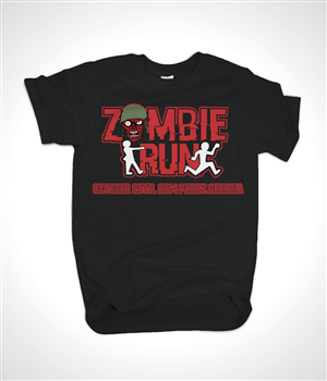 T-shirt Design by apriyanto dwi s for Zombie Run, LLC | Design: #4408686