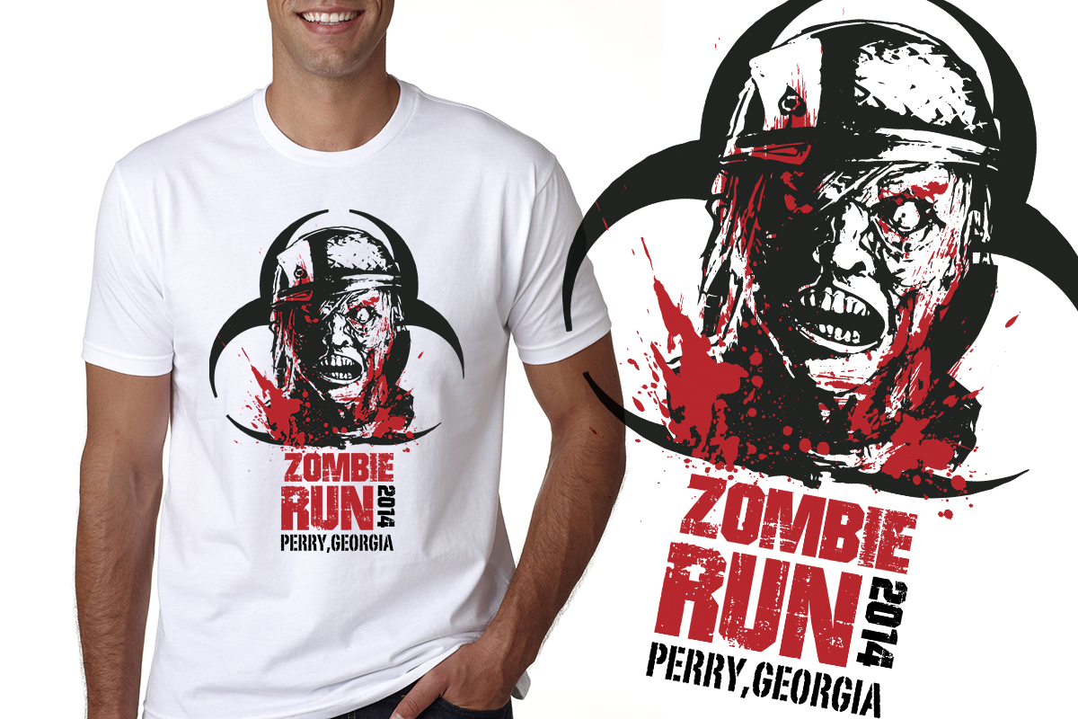 T-shirt Design by dsgrapiko for Zombie Run, LLC | Design #4354460