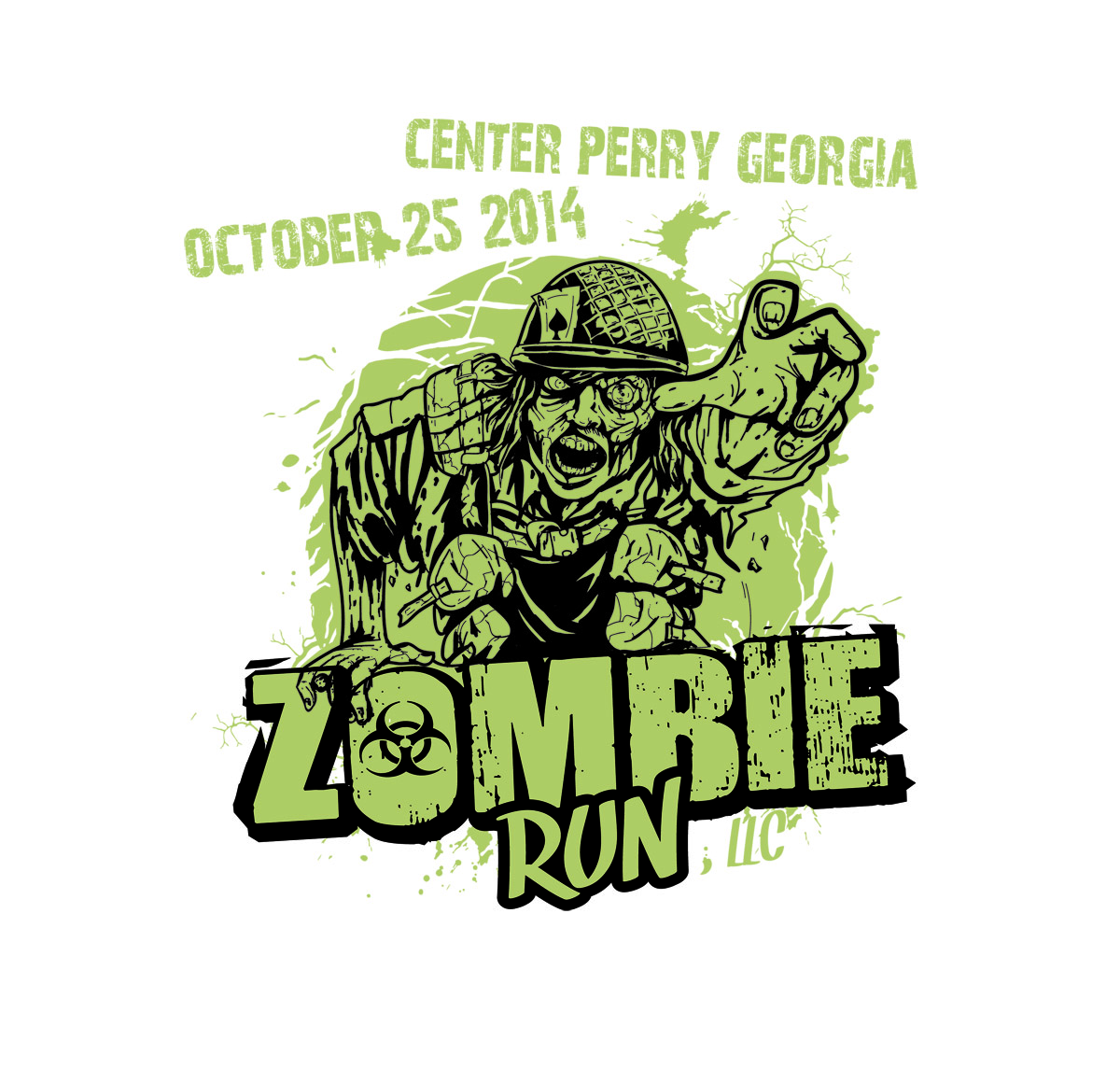 T-shirt Design by  Ntok for Zombie Run, LLC | Design #4377526