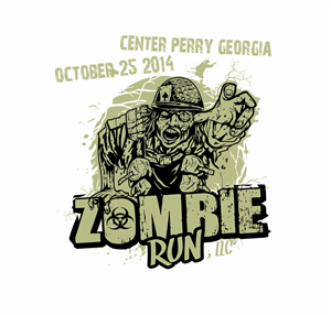 T-shirt Design by  Ntok for Zombie Run, LLC | Design: #4377526