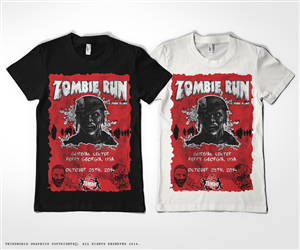 T-shirt Design by Aurelio III for Zombie Run, LLC | Design: #4382170