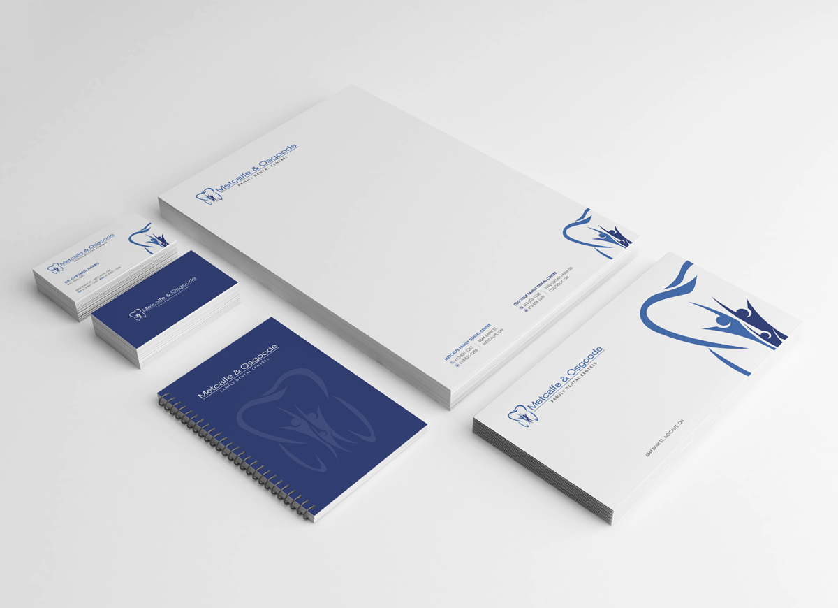 Briefkopf-Design von logodentity für Metcalfe Family Dental Centre | Design #4362770