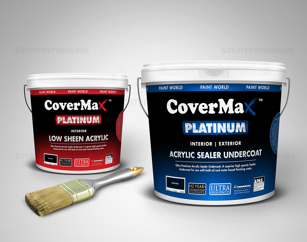 Diseño de Etiqueta por CENTERSPREAD para Paint World Pty Ltd | Diseño #4390419