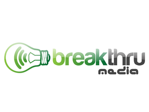 BreakThru Media or BTM OR BTMedia | Logo Design by HyperTime Studio