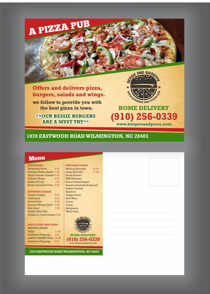 Postcard Design by ravi_k5 for this project | Design #4354495