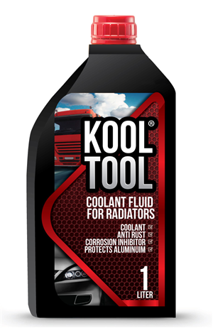 Coolant Fluid for Radiator KOOL TOOL®  | Label Design by JCR
