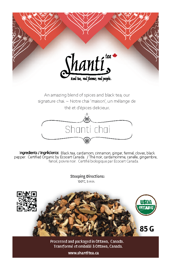 Diseño de Empaque por mariajoaopc para Shanti Tea Importers Inc. | Diseño #4422742