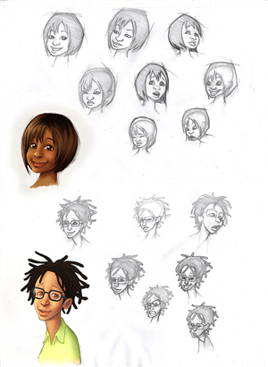 Character Design by hirix for this project | Design: #4423291