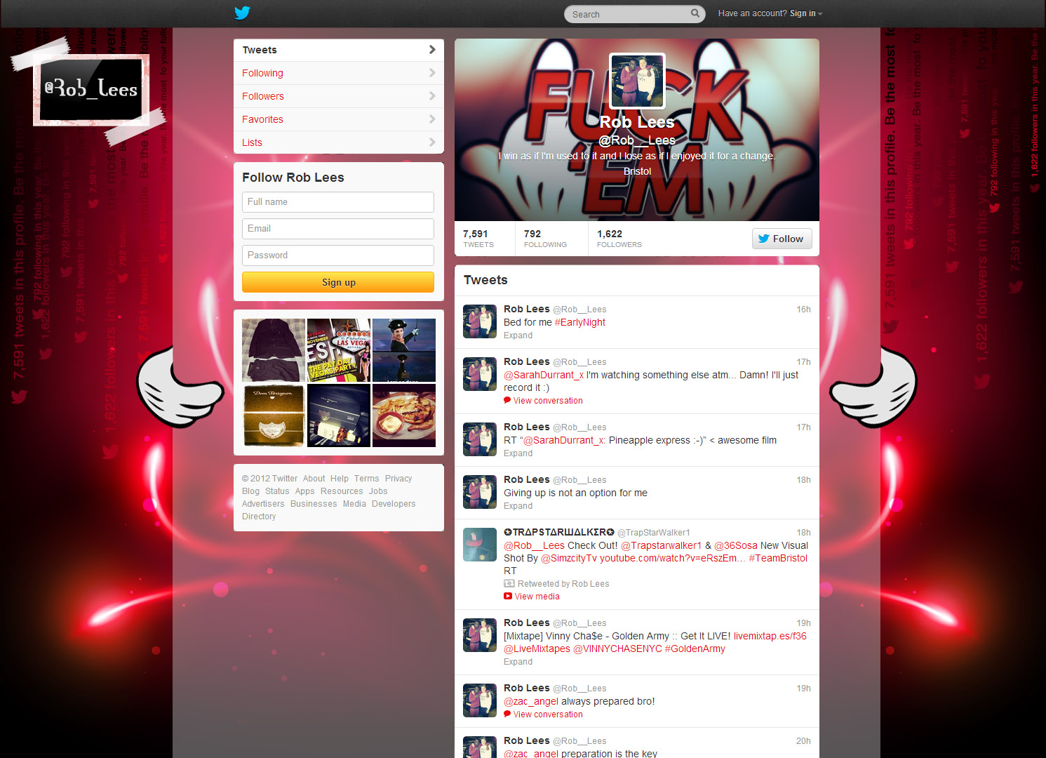Diseño de Twitter por Tarachand para este proyecto | Diseño #1246978