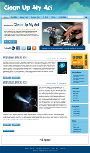 Wordpress Design by Expert Designer for this project | Design: #198489