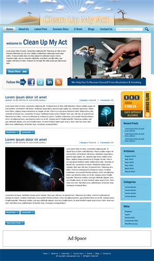 Wordpress Design by Expert Designer for this project | Design: #198492