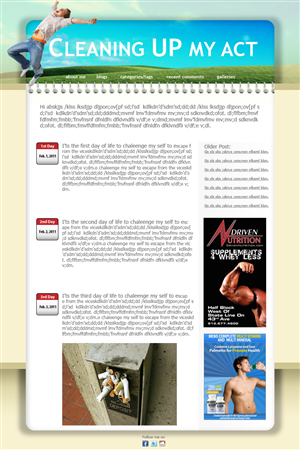 Wordpress Design by ganz abecia