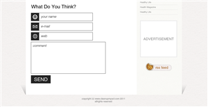 Wordpress Design by Lauren for this project | Design: #185028