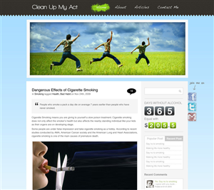 Wordpress Design by Lauren for this project | Design: #213016