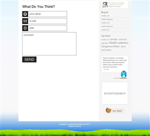 Wordpress Design by Lauren for this project | Design: #213019