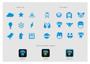 Create a cool, simple and unique looking icon set | Design Graphique par Synthesis
