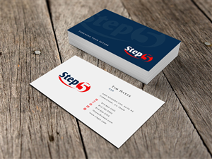 Design de Carte de Visite par Eggo May P pour Step5 | Design : #4368477