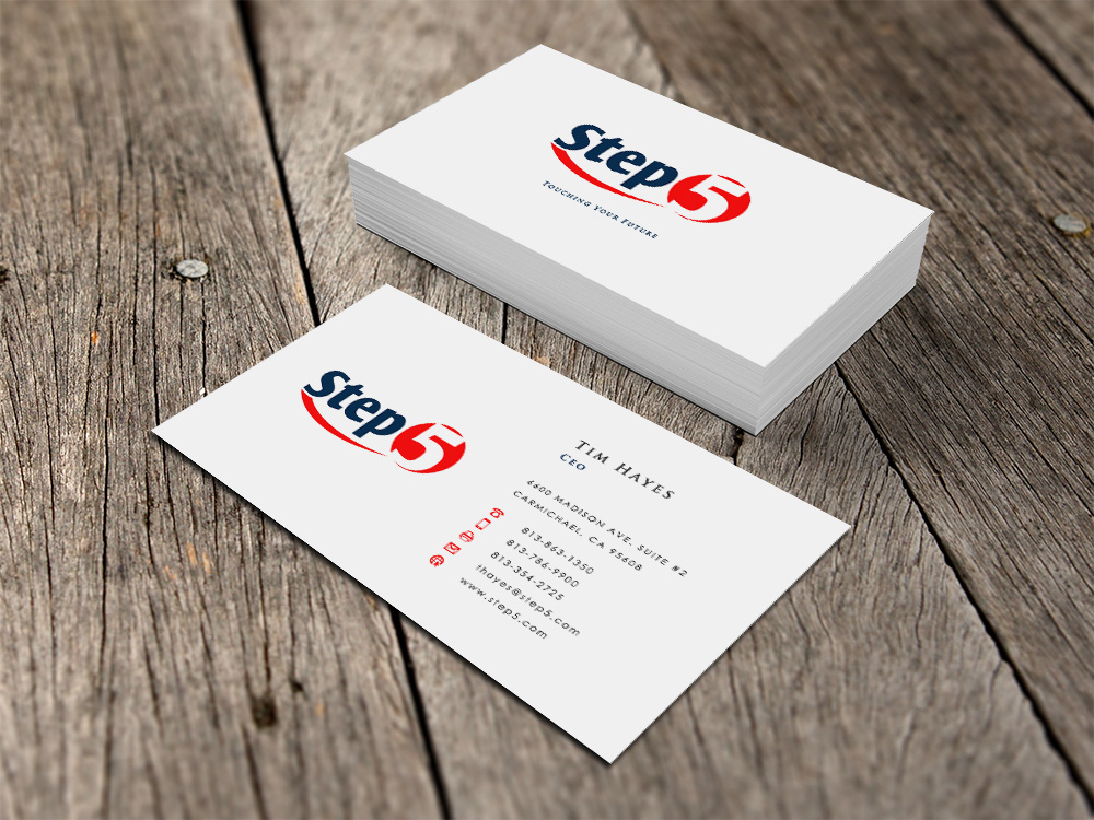 Design de Carte de Visite par Eggo May P pour Step5 | Design #4368498