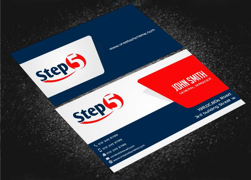 Diseño de Tarjeta de Presentación por AwsomeD para Step5 | Diseño #4359234