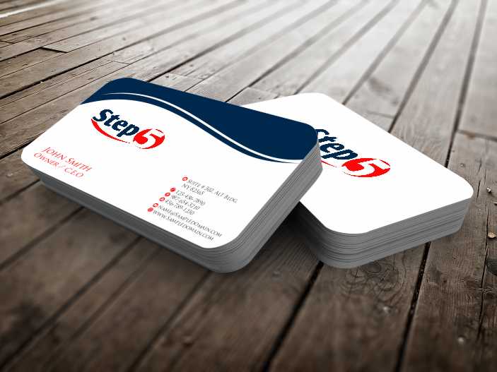 Diseño de Tarjeta de Presentación por szabist para Step5 | Diseño #4359064