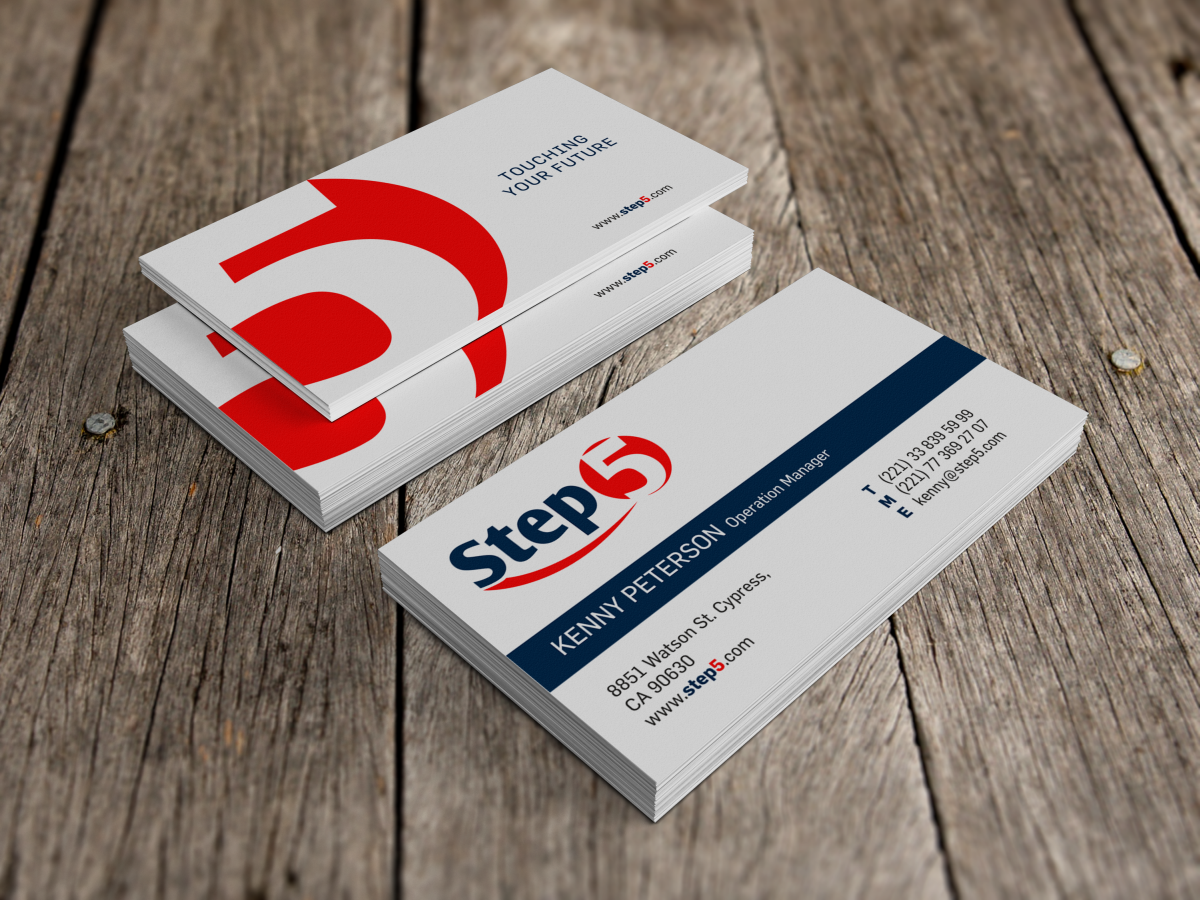 Design de Carte de Visite par HYPdesign pour Step5 | Design #4359633