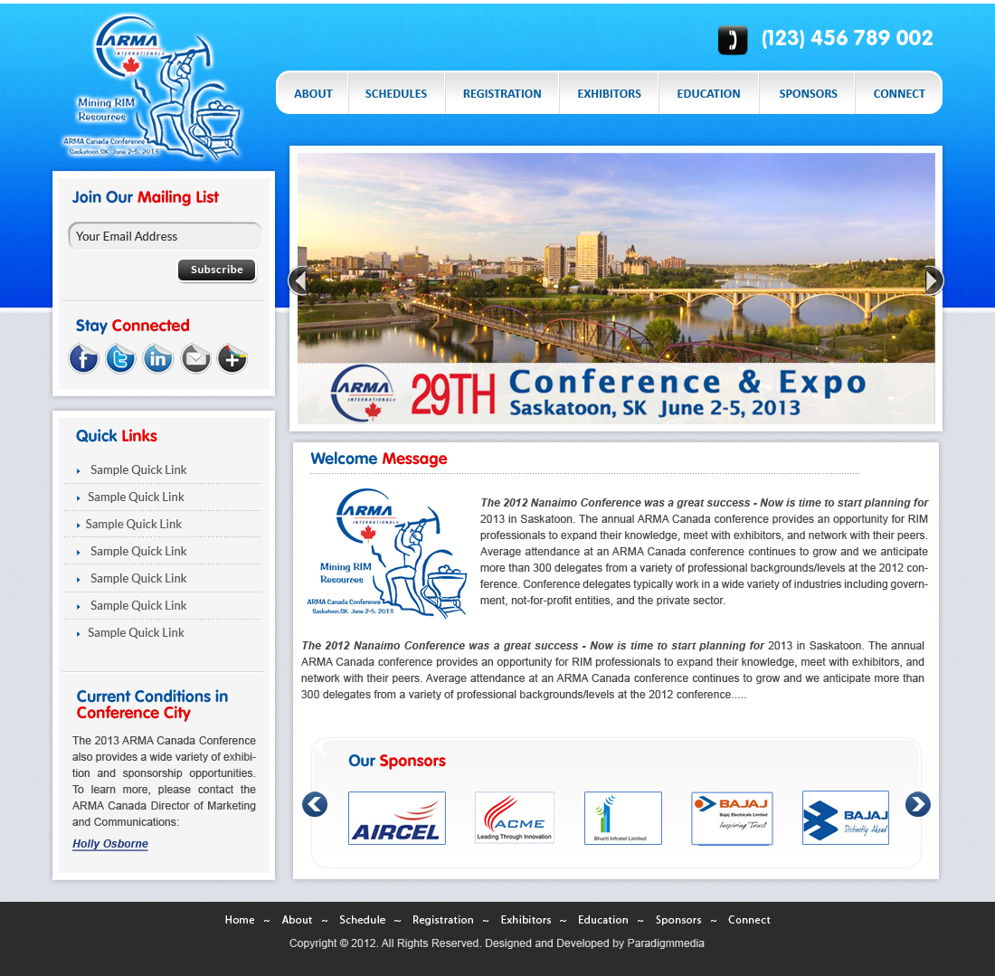 Web Design by webxvision for MarketAccess Communications INc | Design #1243362