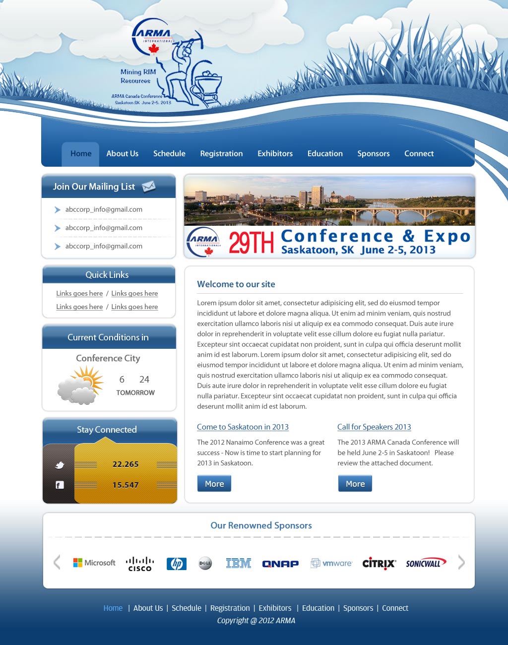 Web Design by UniqueDesignz for MarketAccess Communications INc | Design #1254203