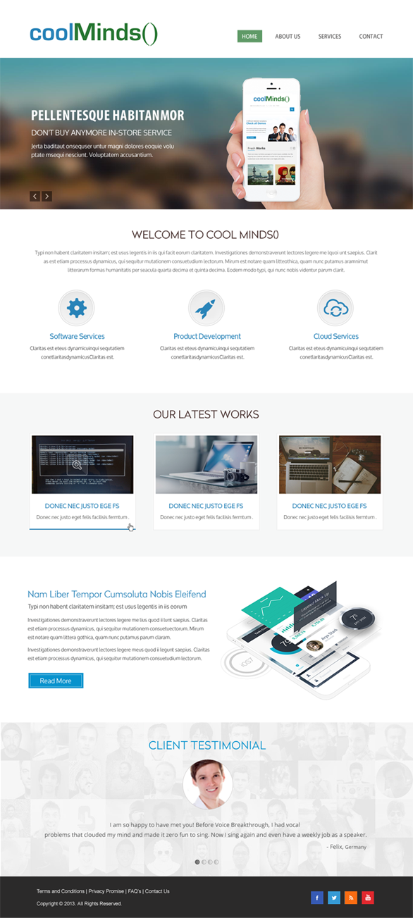 Web Design by Infinity Pix for this project | Design #4396003