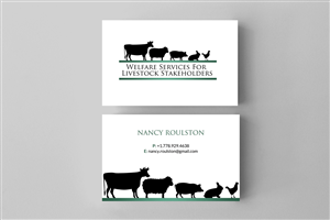 Business Card Design by Sarah Haroon for this project | Design: #4359436