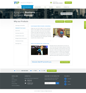 Web Design par Hashim Creetto pour doeswell | Design : #4363468
