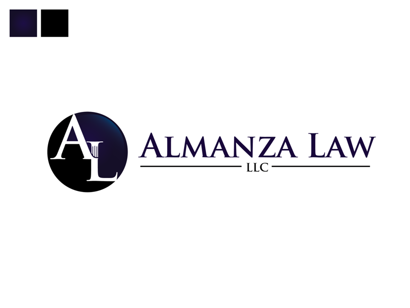 Logo Design by H4R5Z for Almanza Law LLC | Design #4380880