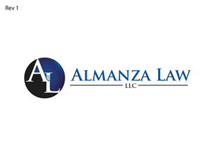 Diseño de Logo por H4R5Z para Almanza Law LLC | Diseño: #4391611