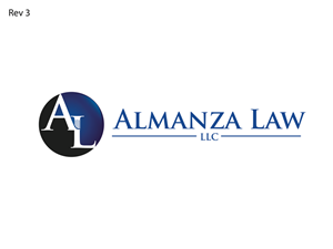 Diseño de Logo por H4R5Z para Almanza Law LLC | Diseño: #4391631