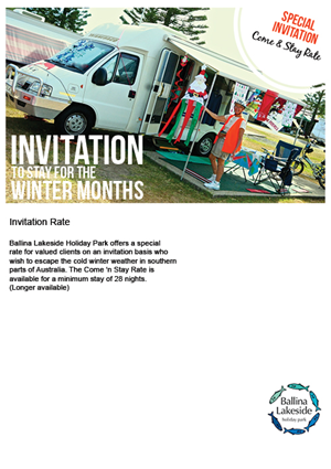 Banner Ad Design by Karolin for Byron Holiday Park Pty Ltd | Design: #4357890