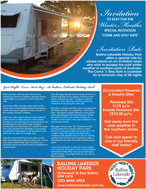 Banner Ad Design by shakar for Byron Holiday Park Pty Ltd | Design: #4361835