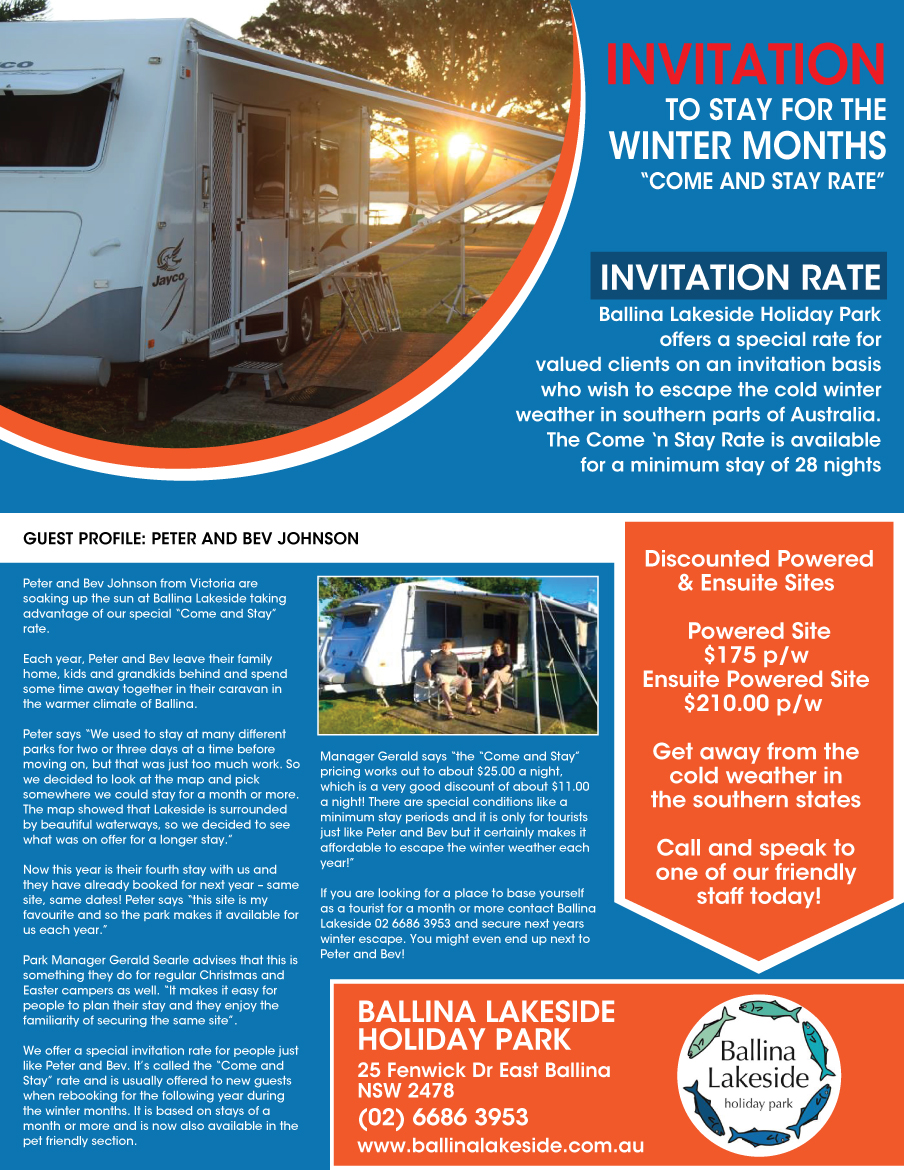 Banner Ad Design by shakar for Byron Holiday Park Pty Ltd | Design #4367040