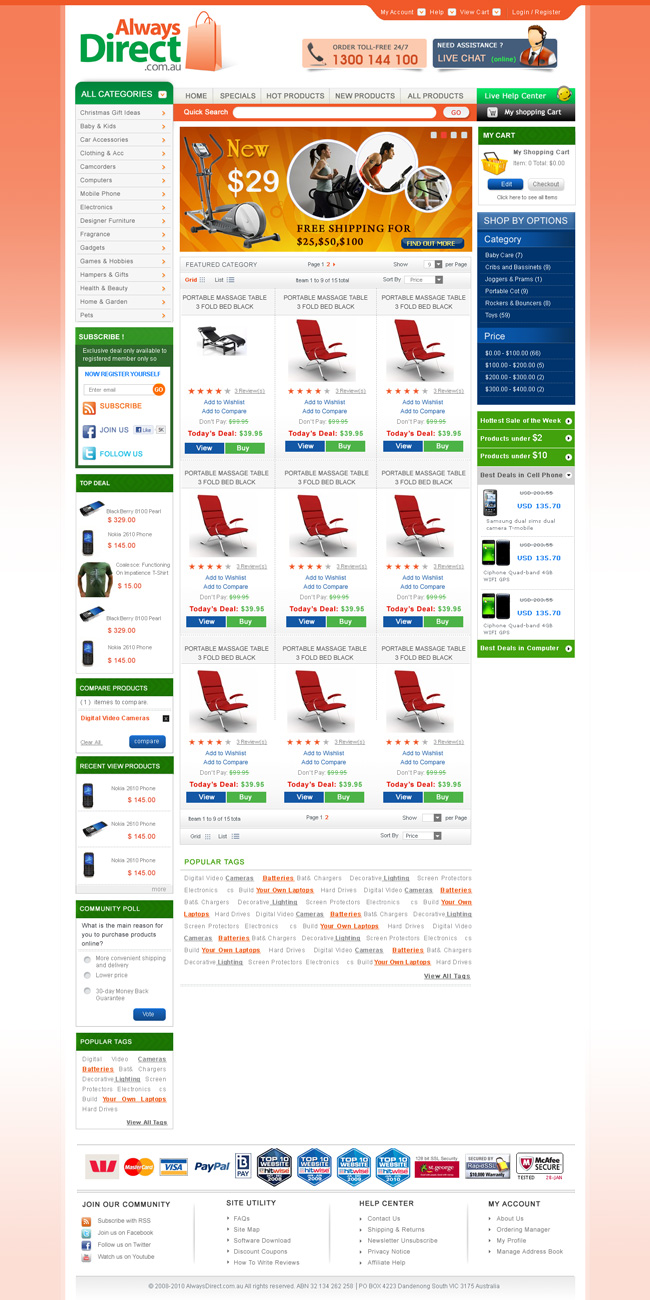 Diseño Web por rajesh prn para este proyecto | Diseño #221232