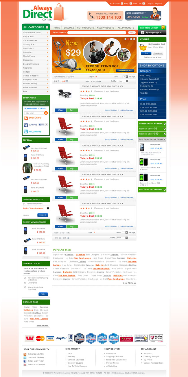 Diseño Web por rajesh prn para este proyecto | Diseño #221235