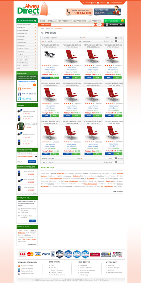 Diseño Web por rajesh prn para este proyecto | Diseño #227916