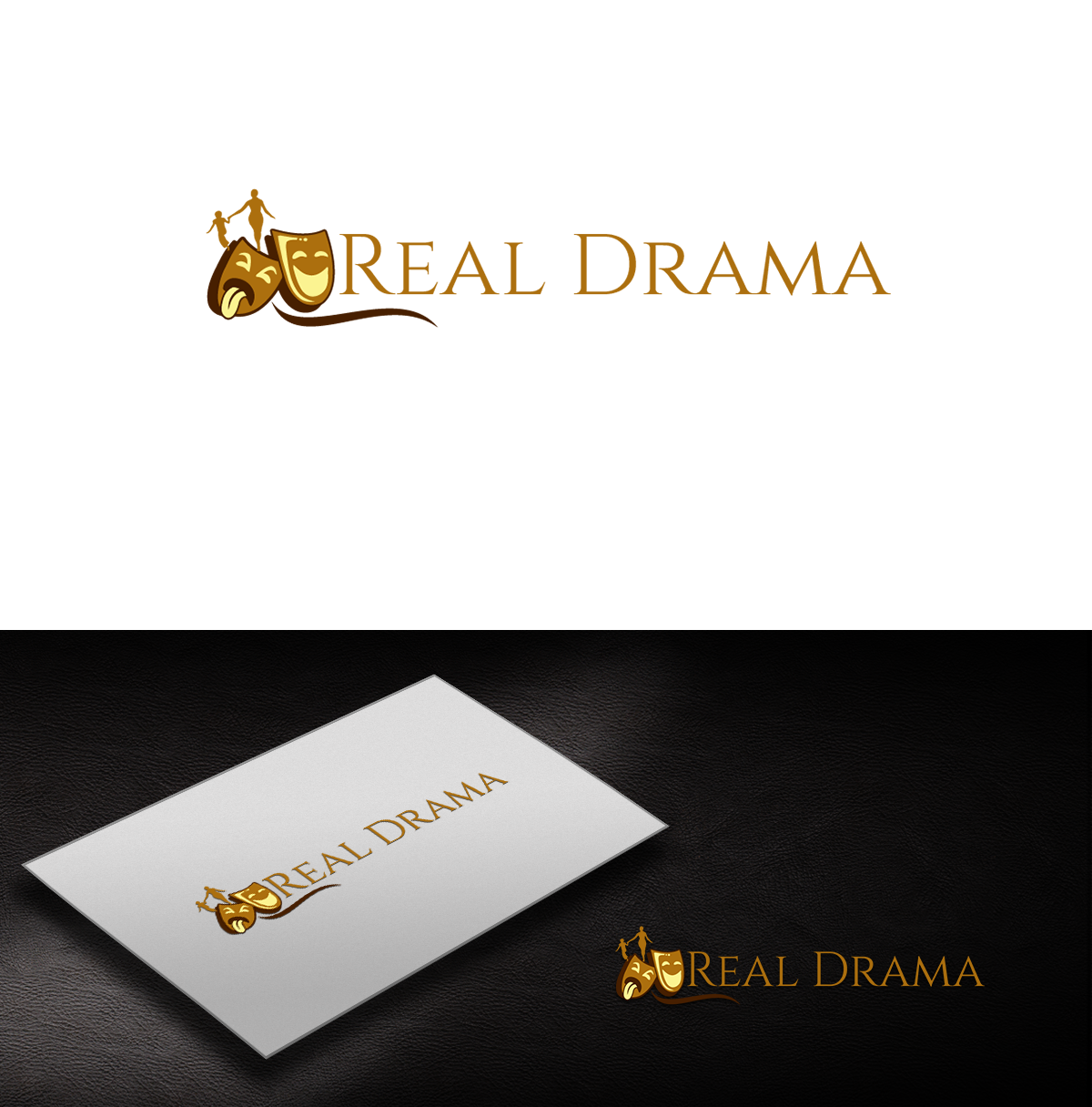 Logo Design by Pixi Dust for Real Drama | Design #4364067