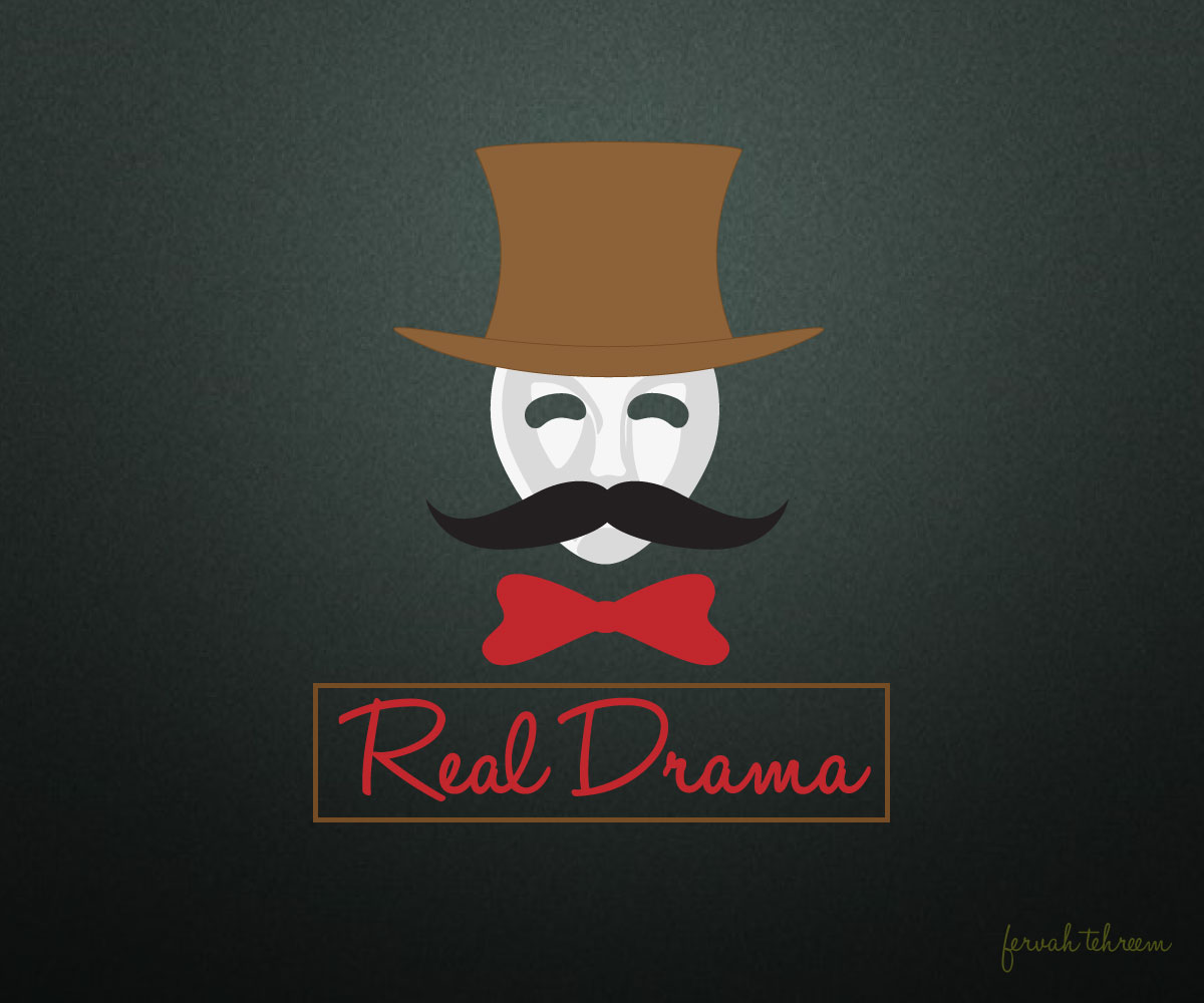 Logo Design by FervahTehreem for Real Drama | Design #4399534