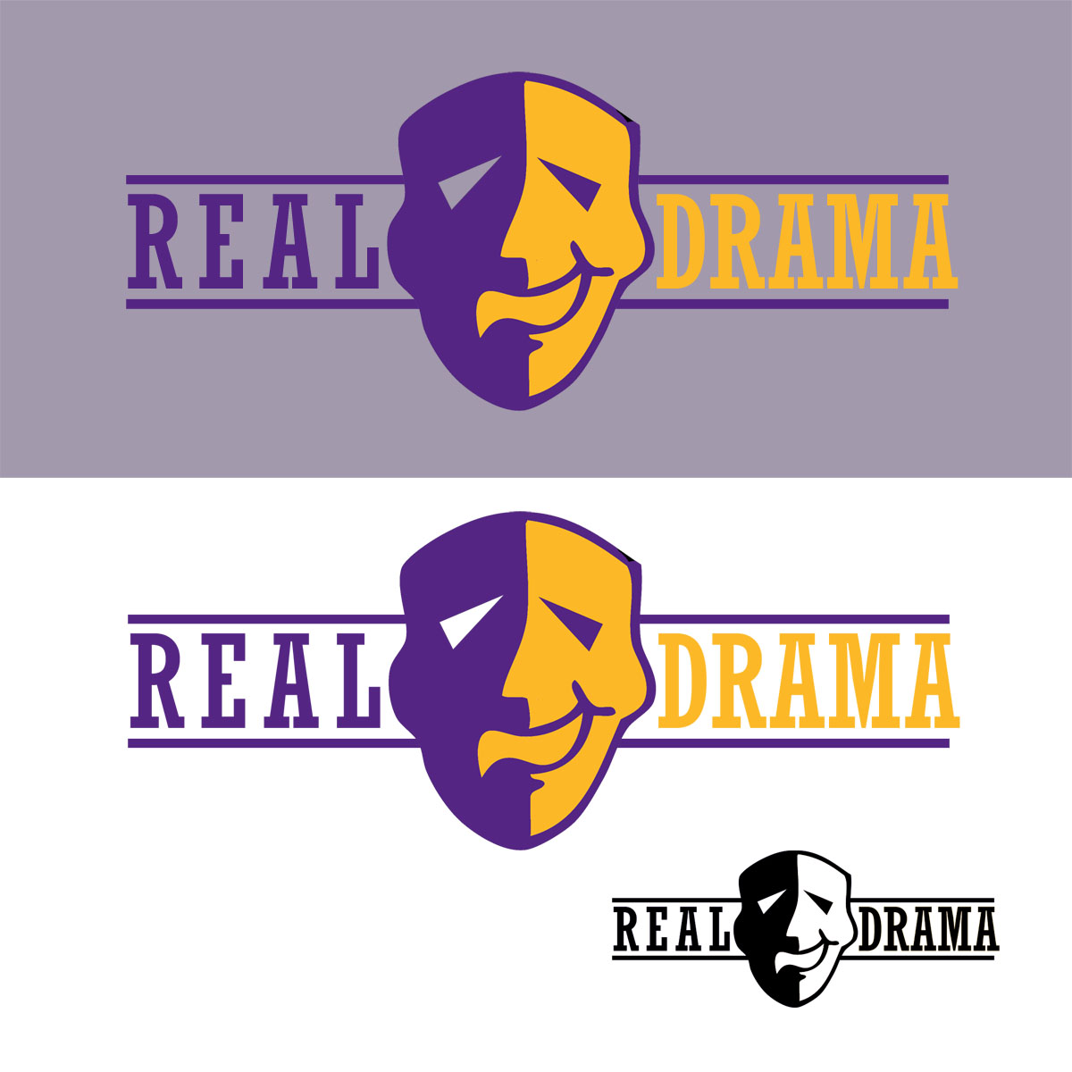 Logo Design by JRLim41 for Real Drama | Design #4439421